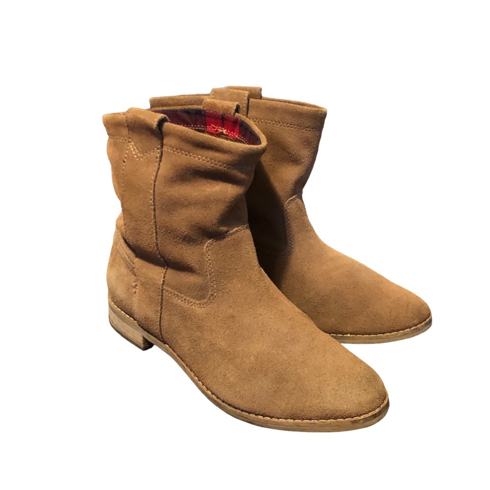 Toms Tan Ankle Boots